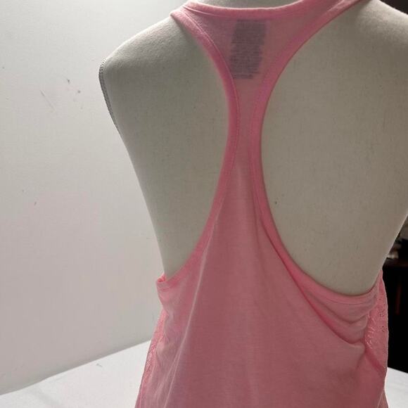 PINK Victorias Secret Cami Size XS With Lace Detailing on the side - Picture 5 of 5